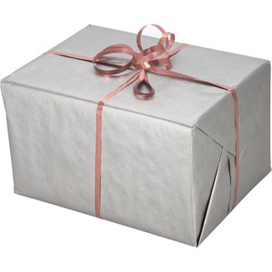 Produktbild für Geschenkband Präsent Holly Holographic, rosegold