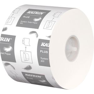Produktbild für Toilettenpapier Katrin Plus System Toilet 800, 66940