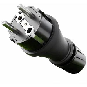 Produktbild für Schutzkontaktstecker Greate 501400, 16 A / 230 V, schwarz