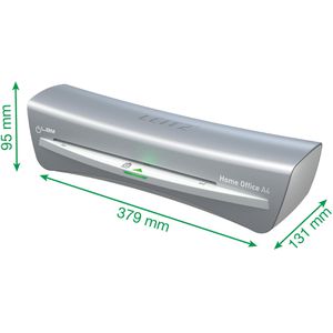 Produktbild für Laminiergerät Leitz 73680089 iLAM Home Office mit 2 Rollen, A4