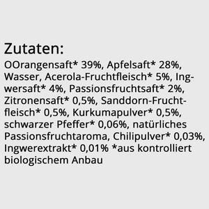 Produktbild für Vitamin-Shot Organic-Human Kurkuma, BIO