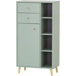 Produktbild für Badschrank Schildmeyer Bjarne 153172, mit 4 Füßen, pistazie