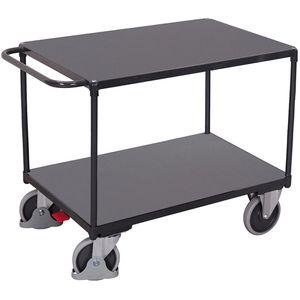 Produktbild für Tischwagen VARIOfit sw-500.504/AG, Metall &amp; Holz