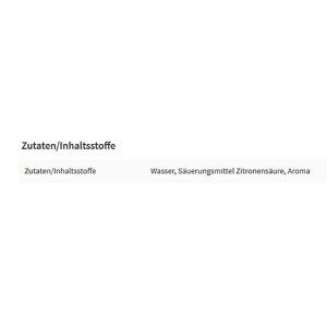 Produktbild für Zitronensäure Surig 20% Säure, flüssig