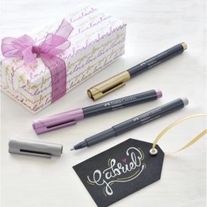 Produktbild für Metallic-Stifte Faber-Castell farbig sortiert