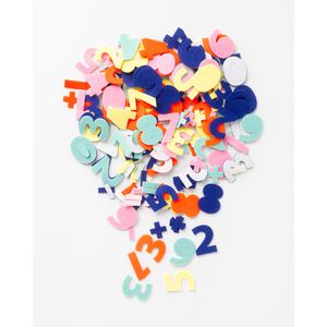 Produktbild für Bastelfilz Folia 5268 Zahlen, 4.5 cm