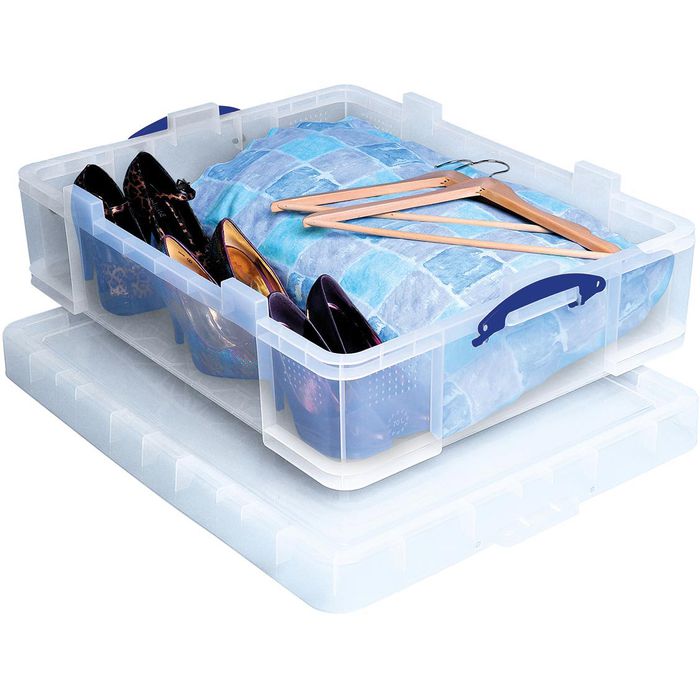 Really-Useful-Box Aufbewahrungsbox 70C, 70L, mit Deckel, Kunststoff, 81 x  62 x 23cm – Böttcher AG