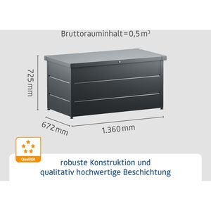 Produktbild für Gartenbox Hörmann EcoStar Elegant 1320, aus Stahl