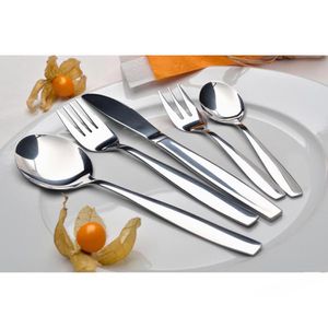 HISSF Menügabeln Edelstahl 18/0 - 6-teiliges Besteck Set 20cm Spülmaschinenfest