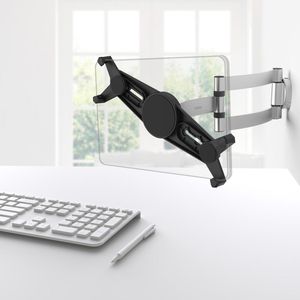 Produktbild für Tablet-Halterung Hama 125121, silber / schwarz