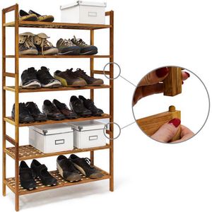 Produktbild für Schuhregal Relaxdays 100192760, aus Holz