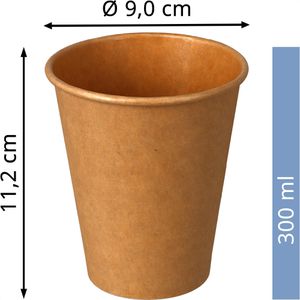 Produktbild für Trinkbecher Biozoyg DHD04514, braun