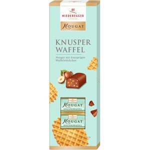 Nougat Niederegger Knusperwaffel