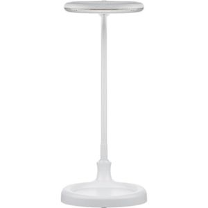 Produktbild für Lupenleuchte Goobay 2in1, weiß, 100 mm Glaslinse, LED