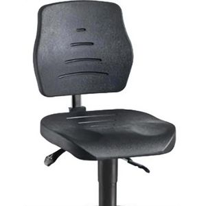 Produktbild für Arbeitsstuhl meychair W15-25-H-PU-FR3,XXL, schwarz