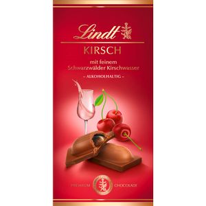 Tafelschokolade Lindt Kirsch