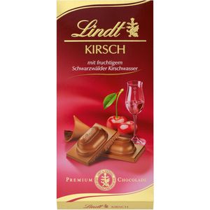 Produktbild für Tafelschokolade Lindt Kirschwasser Vollmilch