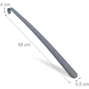 Produktbild für Schuhlöffel Relaxdays aus Metall, 2 Stück