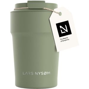Thermobecher LARS-NYSØM Bevaegelse Sage Green, grün