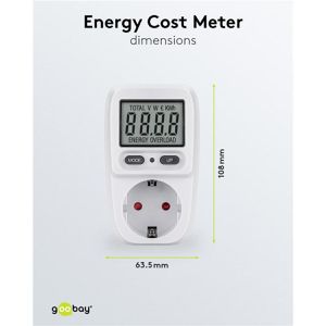 Produktbild für Energiekostenmessgerät Goobay 64589