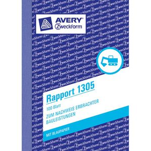 Produktbild für Rapportbuch Zweckform 1305, A6