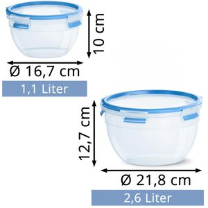 Produktbild für Frischhaltedose Emsa Clip&amp;Close, aus Kunststoff
