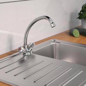Produktbild für Waschtischarmatur Schütte Brillant, verchromt