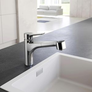 Produktbild für Küchenarmatur KLUDI MIX Multi 329450575, chrom