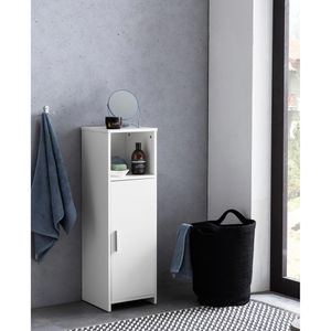 Produktbild für Badschrank Wohnling WL5.753, mit 4 Füßen, weiß