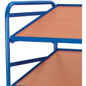 Produktbild für Eurokastenwagen VARIOfit sw-610.301, mit Holzböden