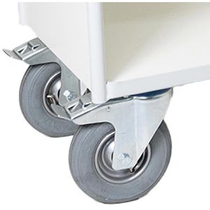 Produktbild für Bürowagen Rollcart B08-7331LB, mit Luftbereifung