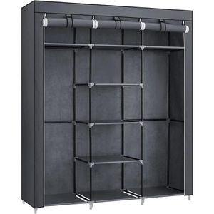 Produktbild für Kleiderschrank Songmics RYG12G, grau