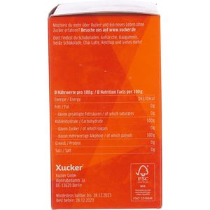 Produktbild für Zuckersticks Xucker light Erythrit, weißer Zucker