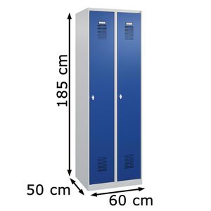 Produktbild für Spind CP-Möbel Basis PLUS, blau