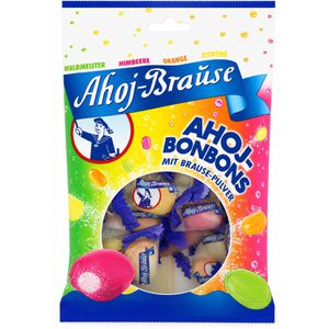Produktbild für Brausebonbons Ahoj-Brause im Beutel, 28 Stück