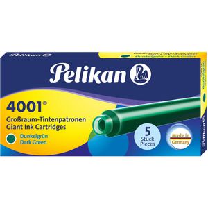 Füllerpatronen Pelikan 4001 GTP5, dunkelgrün