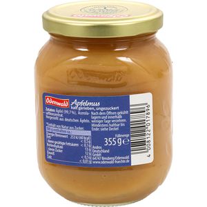 Produktbild für Fruchtpüree Odenwald Apfelmus im Glas, 100% Frucht