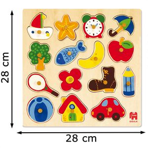 Produktbild für Motorikspielzeug Goula 53023, Silhouetten