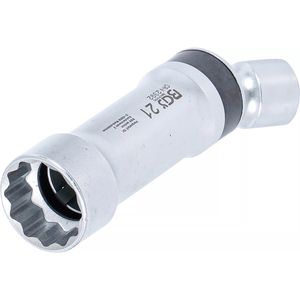 Zündkerzenschlüssel BGS-technic 2392, Steckeinsatz mit Gelenk
