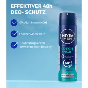 Produktbild für Deodorant Nivea Men Fresh Ocean, Spray