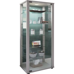 Produktbild für Glasvitrine VCM Kavisa L, stehend