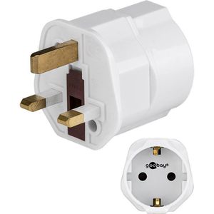 Produktbild für Reiseadapter Goobay 45353 weiß