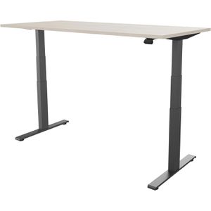 Produktbild für Schreibtisch fm-Büromöbel fouraction, akazie / anthrazit