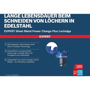 Produktbild für Lochsäge Bosch Expert Sheet Metal PC Plus 2608901963, 6-teilig