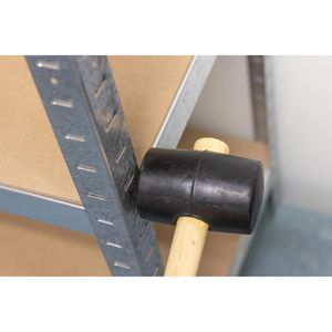Produktbild für Gummihammer BrüderMannesmann 709-65, Kopf-Ø 65mm