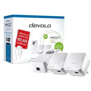 Produktbild für Powerline Devolo Magic 1 WiFi mini Multiroom Kit, 8570, 07004
