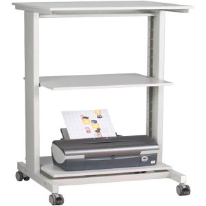 Produktbild für Computertisch Twinco 6860-0, Twin Click, mit Rollen