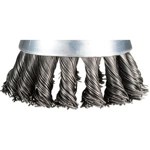 Produktbild für Drahtbürste Makita D-73798, gezopft, Topfbürste