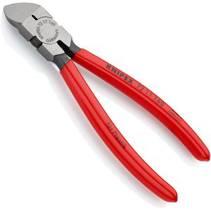 Seitenschneider Knipex 7211160, für Kunststoff, 45° gewinkelt