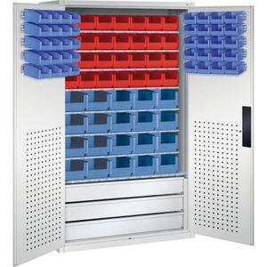 Magazinschrank CP-Möbel Serie 13, grau